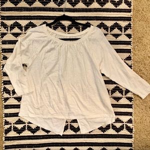 Madewell 3/4 length top